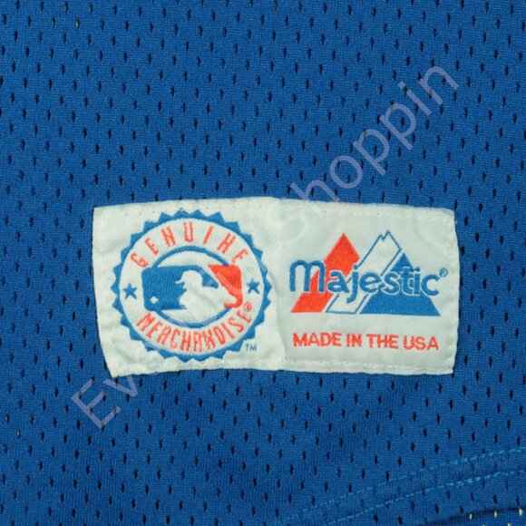 Vintage Majestic Dodgers Pullover Jersey Mens 2XL Blue - Picture 7 of 13